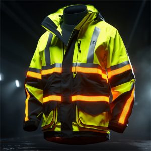 Sewn-on Reflective Fabric